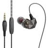 prendre QKZ-AK2-BK Earphones, Wired Earphones, 0.1 inches (3.5 mm), In-Ear
