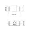 Water Temperature Sensor, Yosoo Thermostat Water Temperature Switch Cooler Coolant