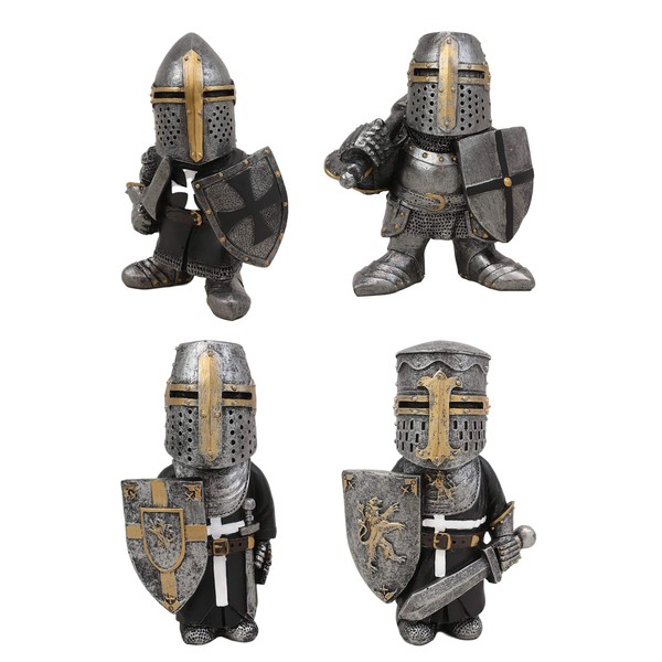Ebros Gift Anime Chibi Renaissance Medieval Knight of The Cross