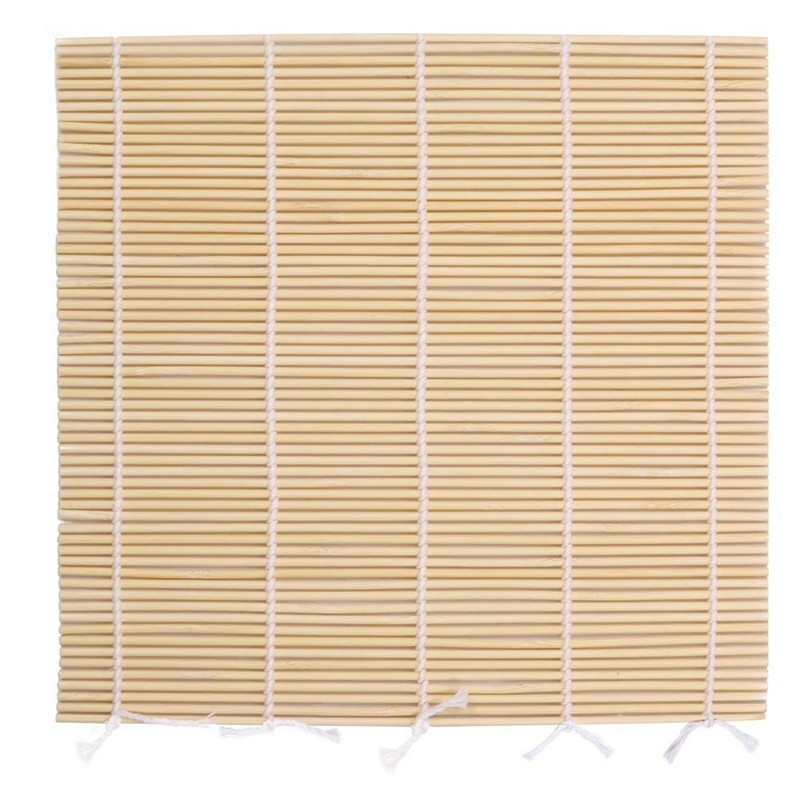 HTB HTB-BSR-W Bamboo Sushi Roll, 9.4 x 9.4 inches (24