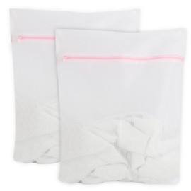 2er Set Wäschenetz für Waschmaschine, Premium Wäschebeutel 40 x 50 cm, Waschnetz mit Verstecktem Reißverschluss, Schutz vor Verformung und Falten, Wäschenetz für Waschmaschine,Wäschesack