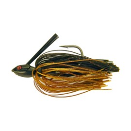 All Terrain Tackle Swim Jigs (Amber Brown Pumpkin, 1/2oz)