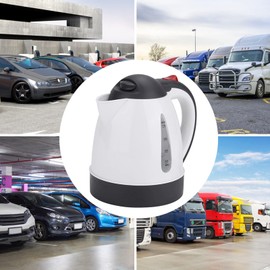 Car Kettle, Portable 1000 ml 24 V Travel Car Truck Kettle Kettle Bottle for Tea Coffee Preparation Car Kettle Suitable for Self-Driving Tours