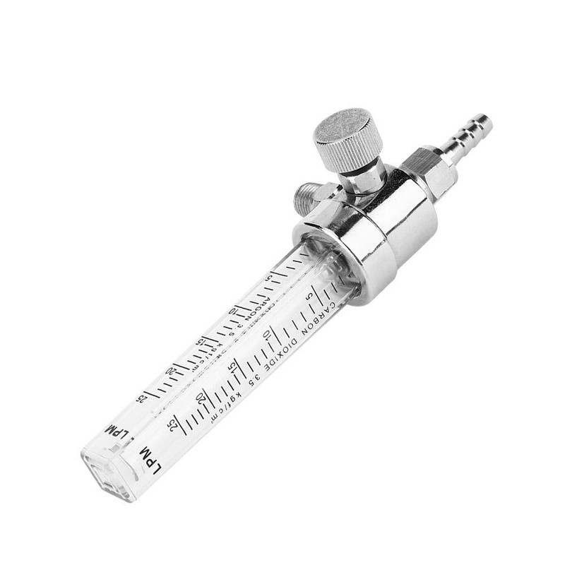 Gas Flow Meter, WL-12 Tube Type Copper Chrome Plated Air