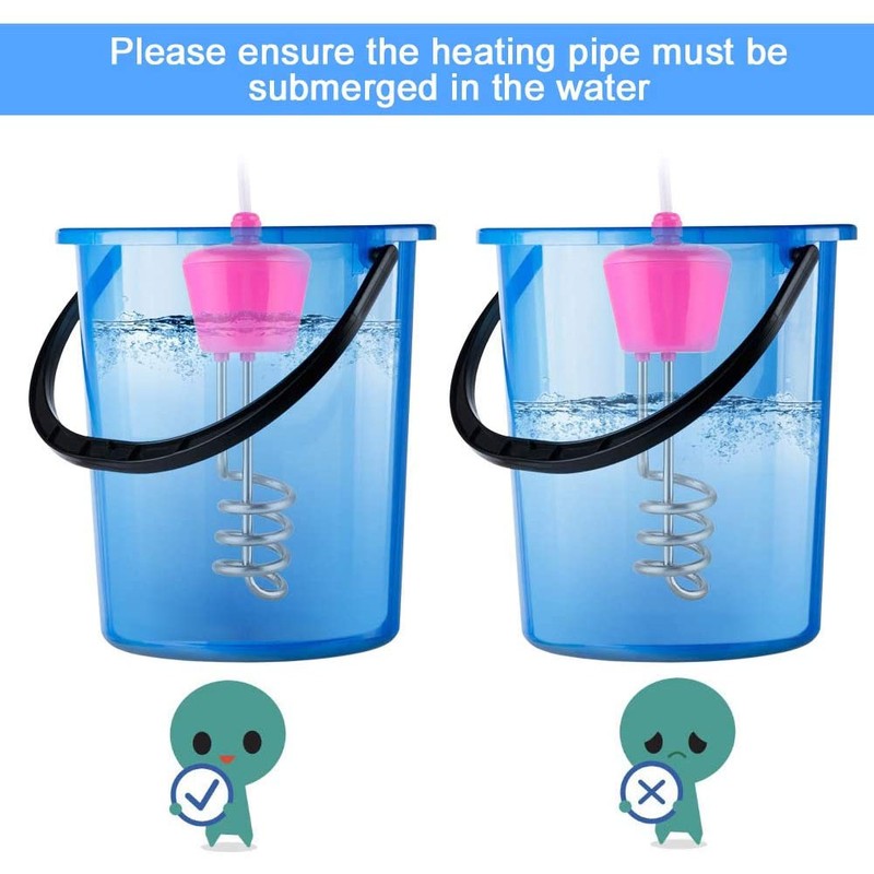 Immersion Water Heater Electric Floating Immersion Heater Boiler with Digital