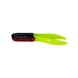BONEHEAD TACKLE Stump Bug 1.75" / 16 Pack/Black Cherry Firetail