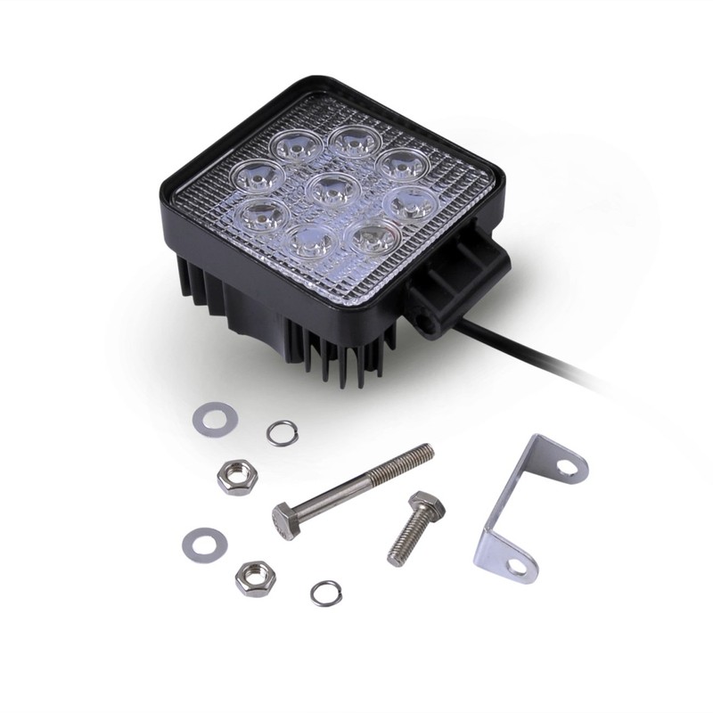 Greenmigo 8 x 27 W Square LED Headlight Offroad Lamp