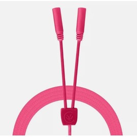 LockMingle 3.5mm Braided AUX Audio Cable Headphone Splitter Plug Lead 6cm PINK