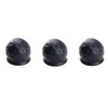 3X SCHUTZKAPPE ANHÄNGEKUPPLUNG Schmutz Kappe SCHWARZ Ball AHK Kappe Abdeckkappe