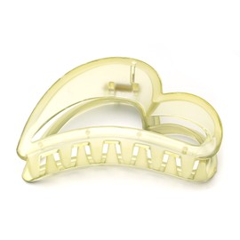 Large Love Hair Clip Beautiful Women's Hair Clip Headpiece Elegant Hair Accessory (Green)