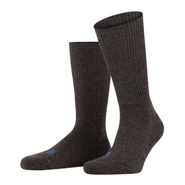 FALKE - Calcetines Walkie Ergo unisex, longitud redonda, lana merino, 1 par, Gris (Smog 3150), 10.5-11.5