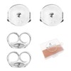 BEADNOVA 925 Sterling Silver Earring Backs Replacements Earring Backings Locking
