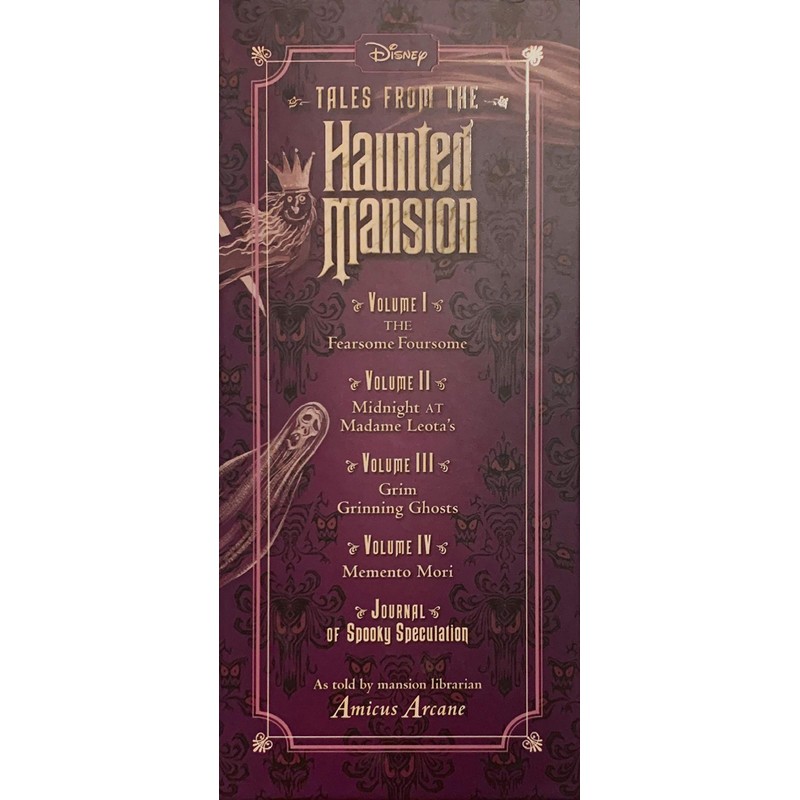 Tales from the Haunted Mansion Book Gift Set with Journal