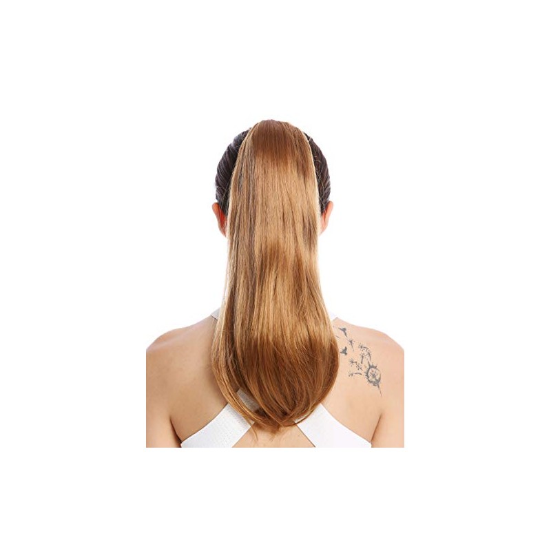 WIG ME UP - TZB-26A-V-27 Hairpiece Ponytail Long Straight Curved