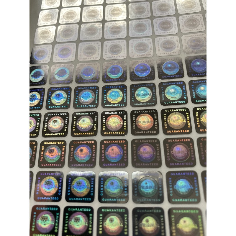 MM-products Hologram Stickers Tamper Proof Labels Original Security Holographic Stickers