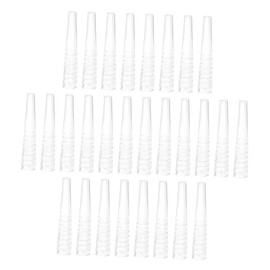 SAFIGLE 50pcs Eyebrow Tweezers Case Lashbeauty Eyelash Tweezers Covers Protective Sleeves for Professional Salon Cosmetology Use