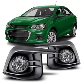 Winjet WJ30-0520-09 OEM Series for [2017-2018 Chevy Sonic] Driving Fog Lights + Switch + Wiring Kit