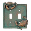 Top Brass Nautical Crab Starfish and Seashell Beach Electrical Cover