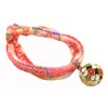 [Collar Treatment] Cat Collar, Cat Bell, Charm (4 Leaf Peach,