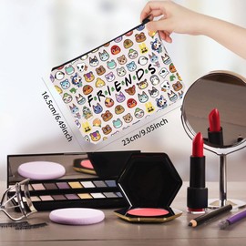 Cartoon Gaming Gift Gamer Gift Gaming Lover Gift Friend Makeup Bag Video Game Gift (Fri Crossing Bag EU)