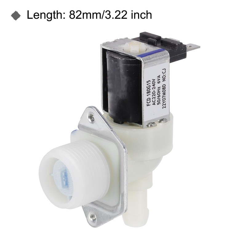 sourcing map Water Inlet Valve Ice Maker Water Inlet Solenoid