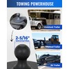 5th Wheel to gooseneck Adapter,Kingpin to Gooseneck Ball Adapter Hitch