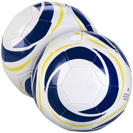 Speeron Children's Ball: Set of 2 Hobby Footballs Made of Faux Leather, 20 cm Diameter, Size 4, 260 g (Ball, Children's Toy, Volleyball)