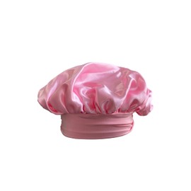 WIMIRIL Double Layer Satin Sleep Bonnet for Women, Silk Lined Hair Protection, Bonnet for Sleeping Silk Cap Double Layer, Shower Cap for Black Women & Men