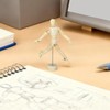 Operitacx 12 Pcs 4.56 Inch Wooden Drawing Mannequins with Stands