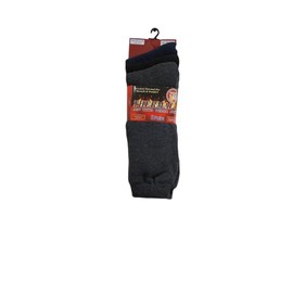 HAJRA® 3 Pairs Men’s Winter Thermal Socks -1.60 TOG Rating,Warmth and Comfort, Ideal Cold Socks,Soft & Insulated,UK Size 6-11. (UK, Numeric, 6, 11, Regular, Regular, Black,Navy,Grey (3 Pairs))