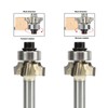 Round Over Router Bit 1/4 Shank R2.5 4 Flute Tungsten