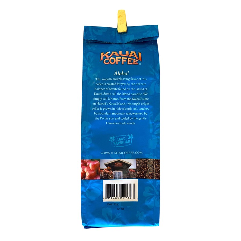 100 Percent Hawaiian Vanilla Macadamia Nut Ground Coffee
