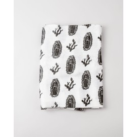 Be A Heart Christian Catholic Baby Swaddle Receiving Blanket (Our Lady of Guadalupe)