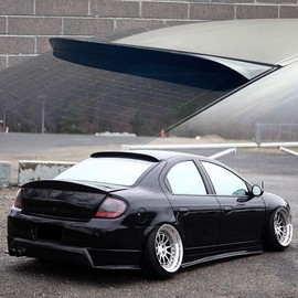 SpoilerKing Rear Window Roof Spoiler Visor (380R) Compatible with Dodge Neon 2000-2005 380R
