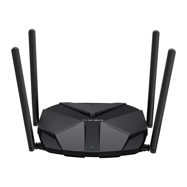 Mercusys MR85X Wi-Fi 6 WLAN-Router, Dualband AX3000, 1 × 2,5G-Port