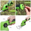 WORKPRO 7.2V 2-IN-1 2.0A Cordless Grass Shear Shrubbery Trimmer Electric