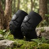 Pantalones Cortos Deportivos WOSAWE con Protección para Rodillas y Codos,
