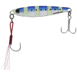 Major Craft JPS-20 Jigpara Short Fishing Lure, Metal Jig, 0.7 oz (20 g), 30, Zebra Sardine