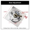 Pocket Door Lock with Key,Privacy Door Hardware Suitable for Bathroom