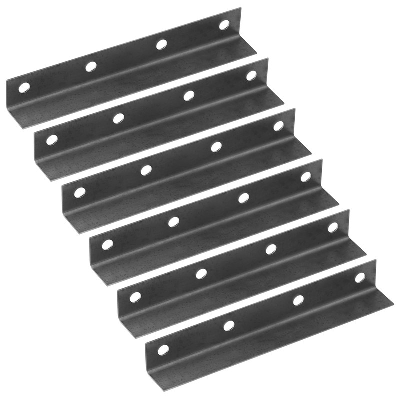 OTTFF 6 Pack Garage Door Jamb Bracket, Weld On Steel