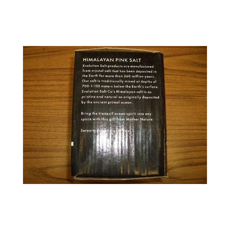 Evolution Himalayan Crystal Salt Lamp , Aromatherapy Essential Oil Diffuser,