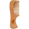 'Shadowy Cat' Wooden Comb (HA00053039)