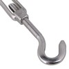 POFET 4pcs M8 Stainless Steel 304 Hook& Hook Turnbuckle Wire