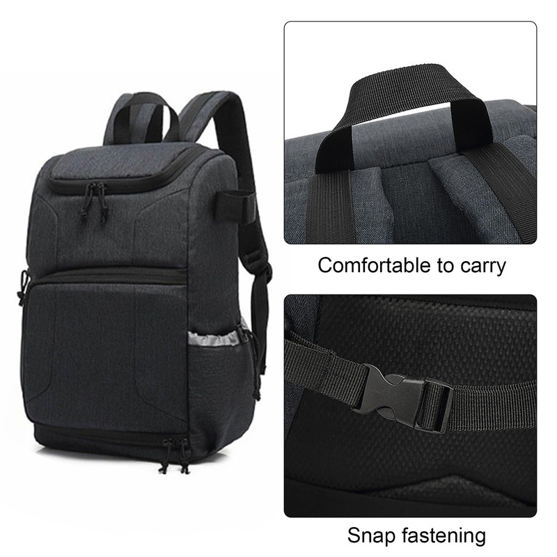 Wesoke Camera Backpack Bag Professional Camera Case for DSLR/SLR Mirrorless
