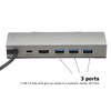 USB C Docking Station 4K 60Hz 3 USB Ports 100W