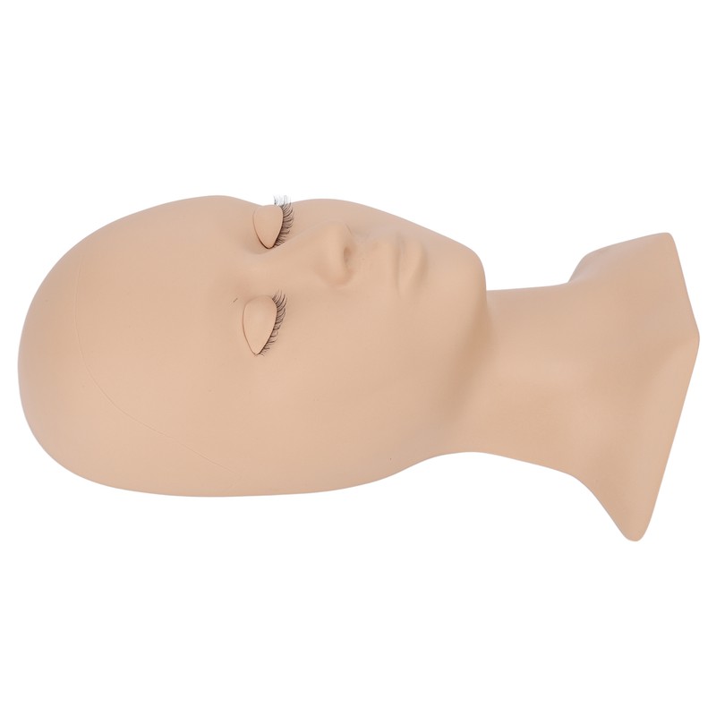 Eyelash Mannequin Head Replaceable Eyes Eyelash Extensions Makeup Massage Acupuncture