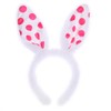 PLUSMAYI Bunny Ears Headbands 2pc,Cute Soft Touch rabbit ears headbands