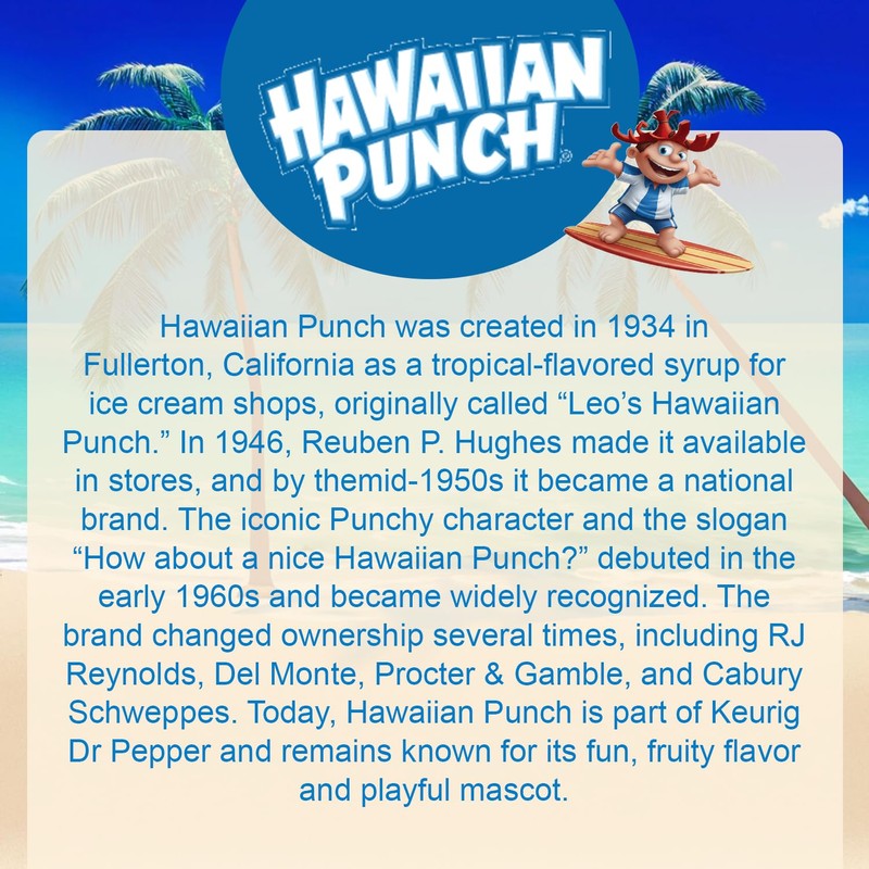 Hawaiian Punch Candy Chews Stand Up Bag 8.75 oz