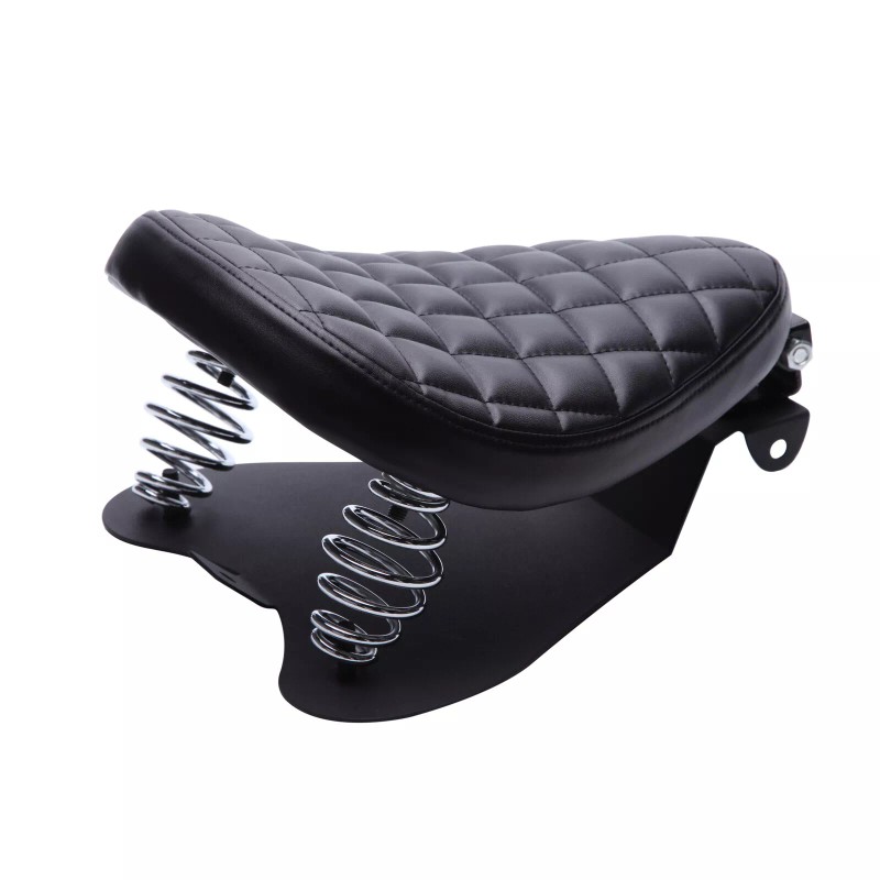 KEEPDSGN Motorcycle Spring Solo Seat For Harley Sportster Iron 48