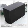 Leather Desk Organizer Pen Holder, Tissue Box, 4 Compartments Stationery